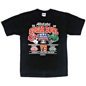 Vintage NCAA ‘08 Bulldogs v. Warriors Graphic Tee